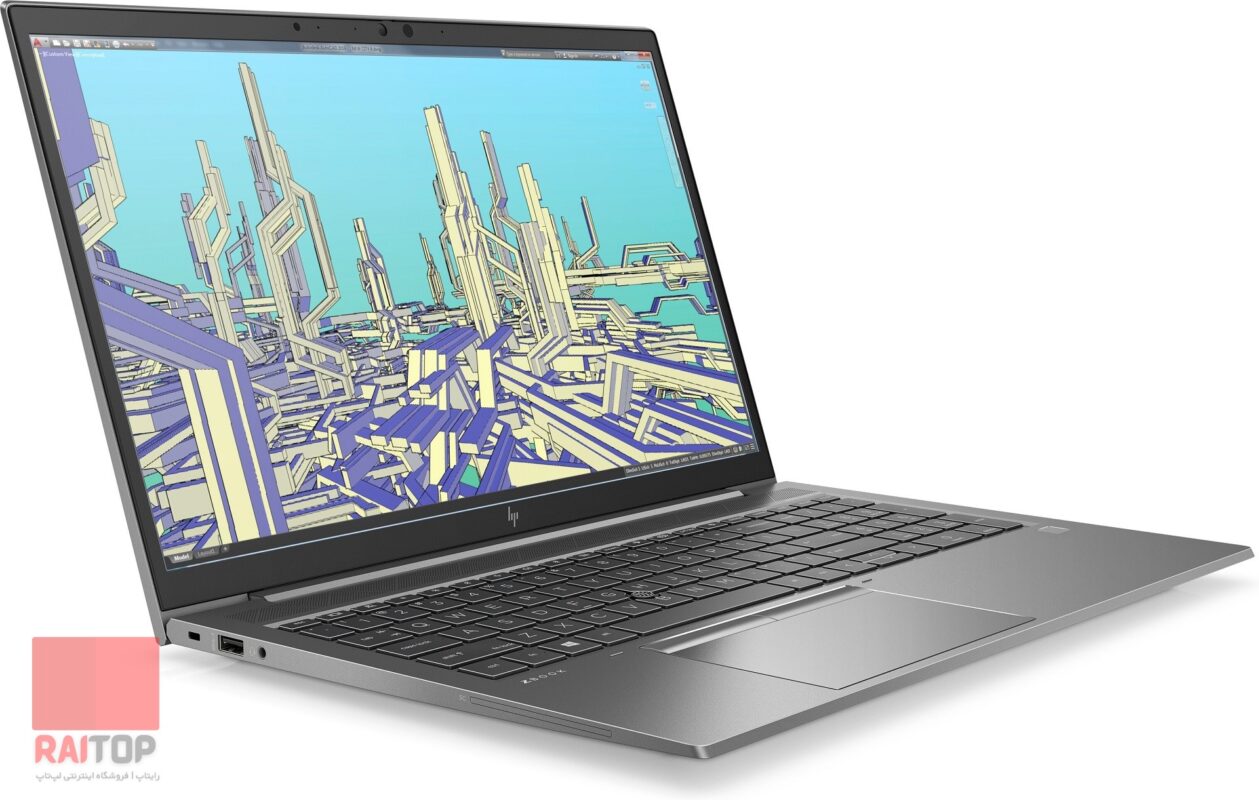 لپ تاپ ورک استیشن HP مدل ZBook Firefly 15 G8 رخ چپ