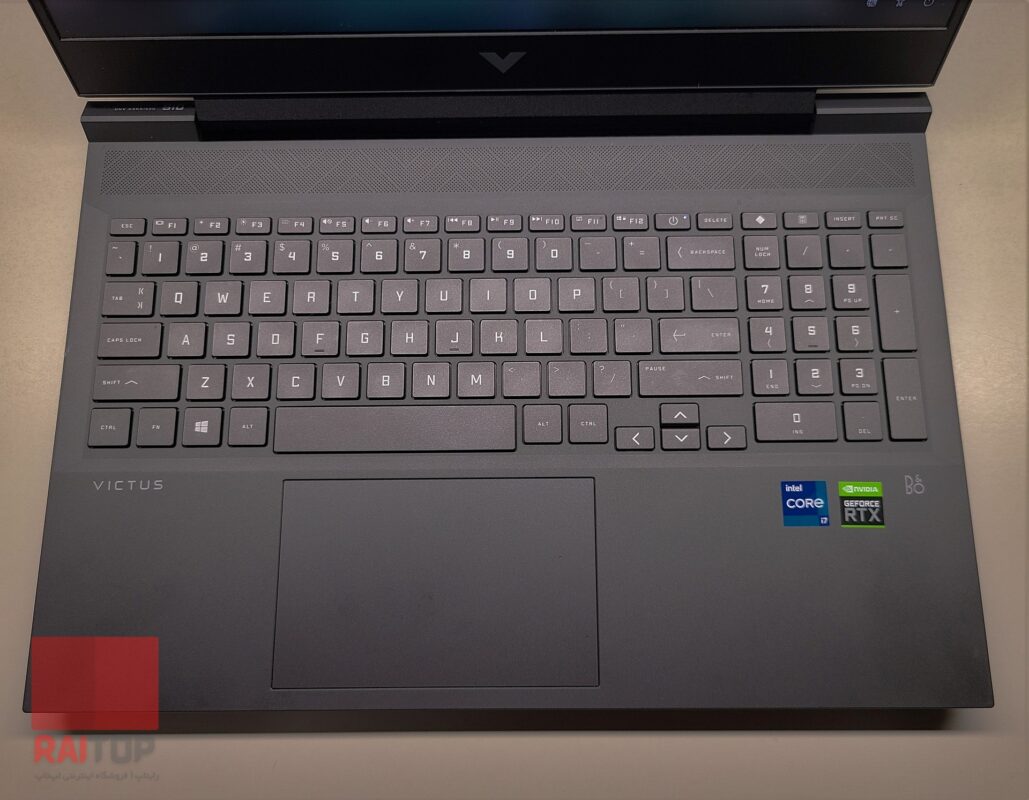 لپ تاپ گیمینگ 16 اینچی HP مدل Victus 16-d0 صفحه کلید