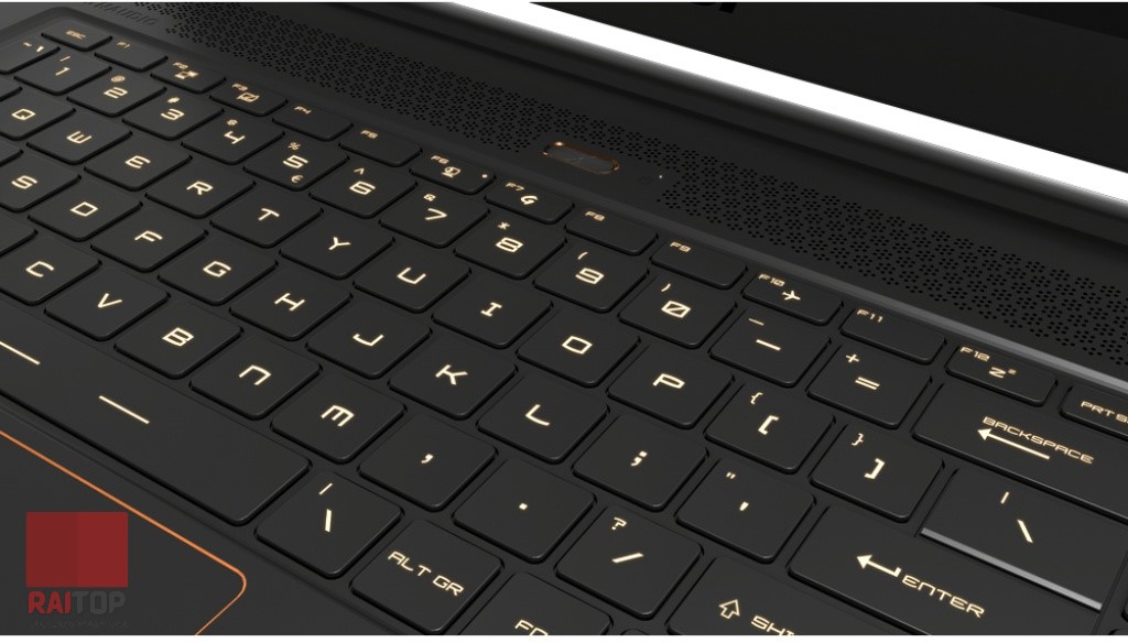 لپ تاپ گیمینگ MSI مدل GS65 stealth صفحه کلید