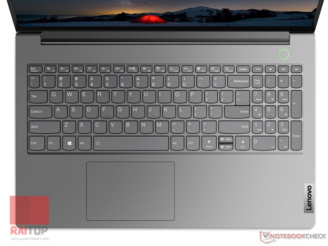 لپ تاپ 15.6 اینچی Lenovo مدل ThinkBook 15 G2 ITL صفحه کلید
