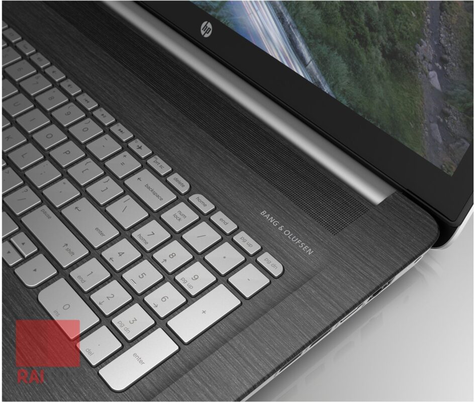 لپ تاپ 17 اینچی HP مدل Envy 17-n1 i7 صفحه کلید