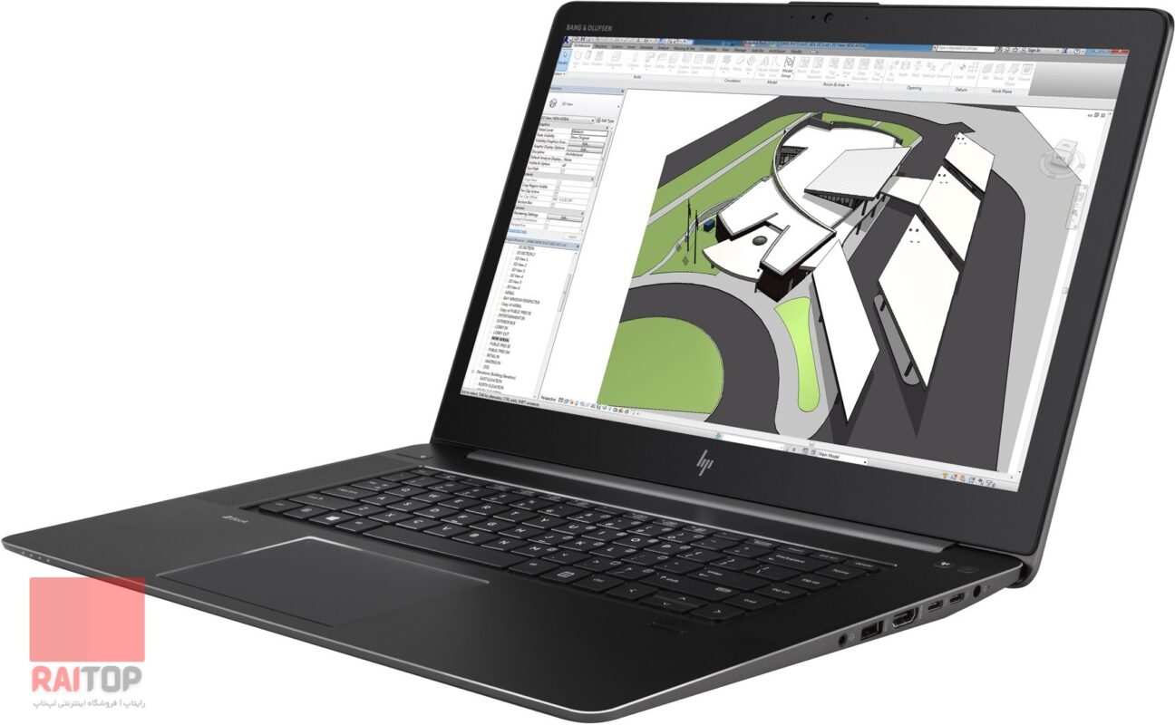 لپ تاپ استوک 15 اینچی HP مدل ZBook 15 Studio G4 رخ راست