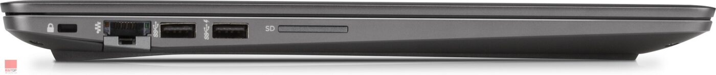 لپ تاپ استوک 15 اینچی HP مدل ZBook 15 Studio G4 پورت های چپ