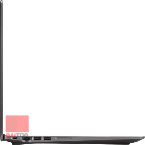 لپ تاپ استوک 15 اینچی HP مدل ZBook 15 Studio G4 چپ