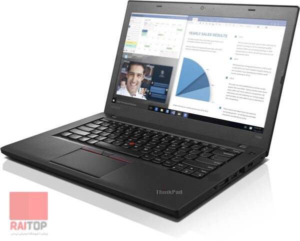 لپ تاپ استوک Lenovo مدل ThinkPad T460 رخ راست