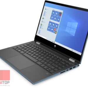 لپ تاپ اپن باکس 14 اینچی تبدیل پذیر HP مدل Pavilion x360 14-dw1050 رخ راست