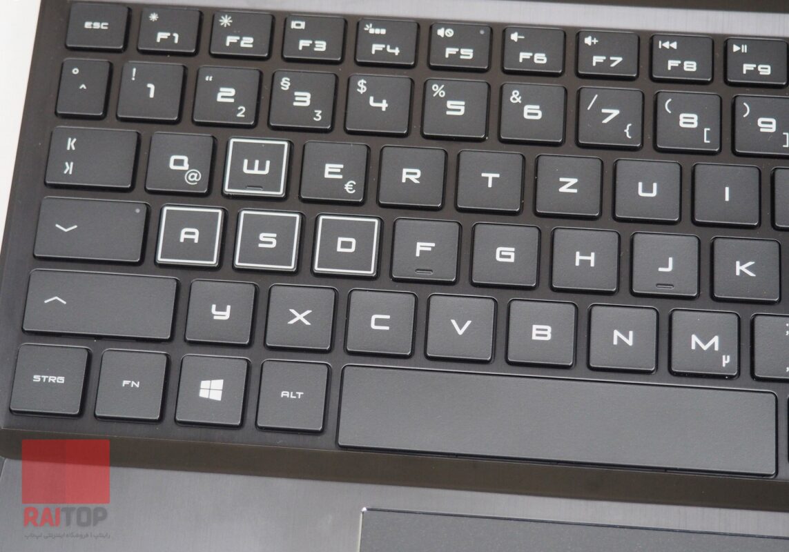 لپ تاپ گیمینگ HP مدل OMEN 15-dc00 صفحه کلید
