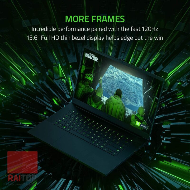 لپ تاپ گیمینگ Razer مدل Blade 15 Base Gaming 2020 صفحه نمایش