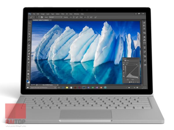 تبلت استوک 13 اینچی مایکروسافت مدل Surface Book 1 مقابل ۱