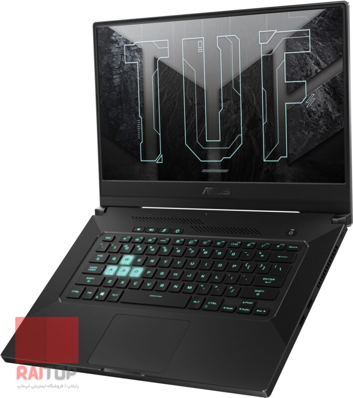 لپ تاپ گیمینگ ASUS مدل TUF Dash F15 FX516PM راست زاویه باز
