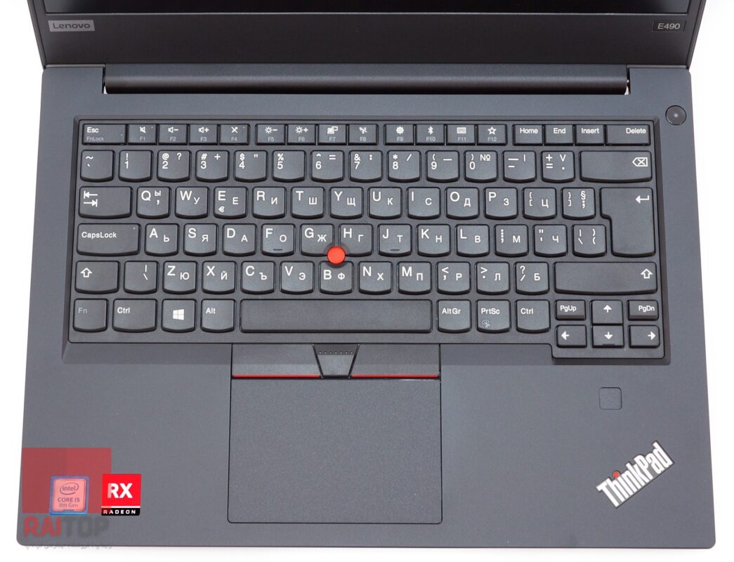 لپ تاپ استوک Lenovo مدل ThinkPad E490 صفحه کلید
