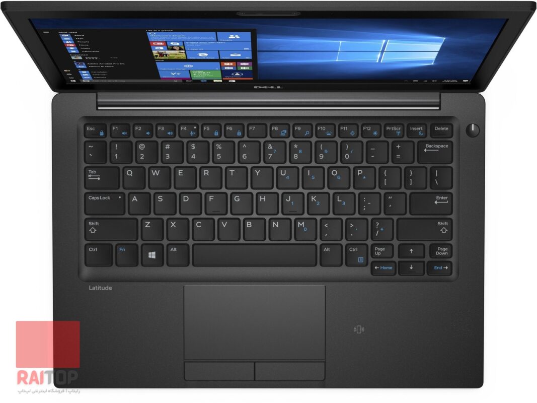 لپ تاپ 12.5 اینچی Dell مدل Latitude 7280 صفحه کلید