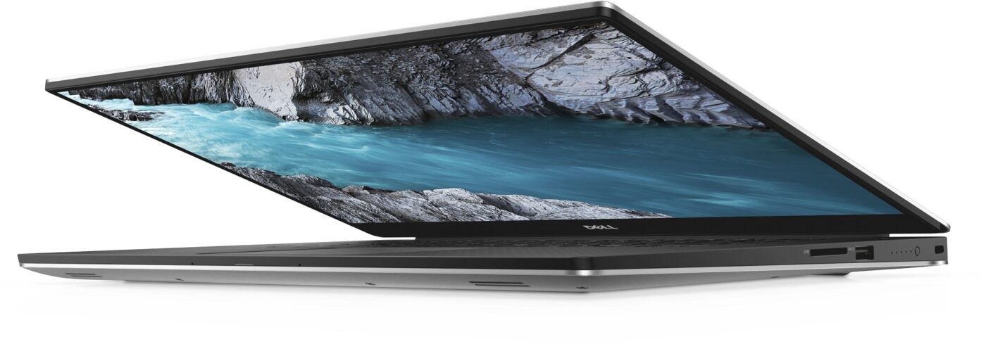 لپ تاپ 15 اینچی Dell مدل XPS 9570 نیمه بسته راست
