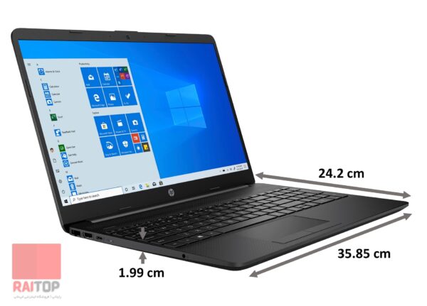 لپ تاپ 15.6 اینچی HP مدل 15s-du3060TX 11th Gen رخ چپ