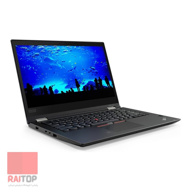 لپ تاپ 2 در 1 Lenovo مدل ThinkPad X380 Yoga رخ چپ