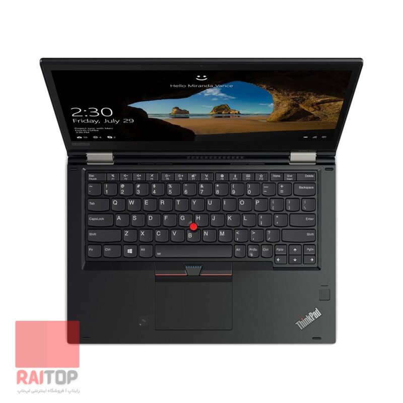 لپ تاپ 2 در 1 Lenovo مدل ThinkPad X380 Yoga صفحه کلید
