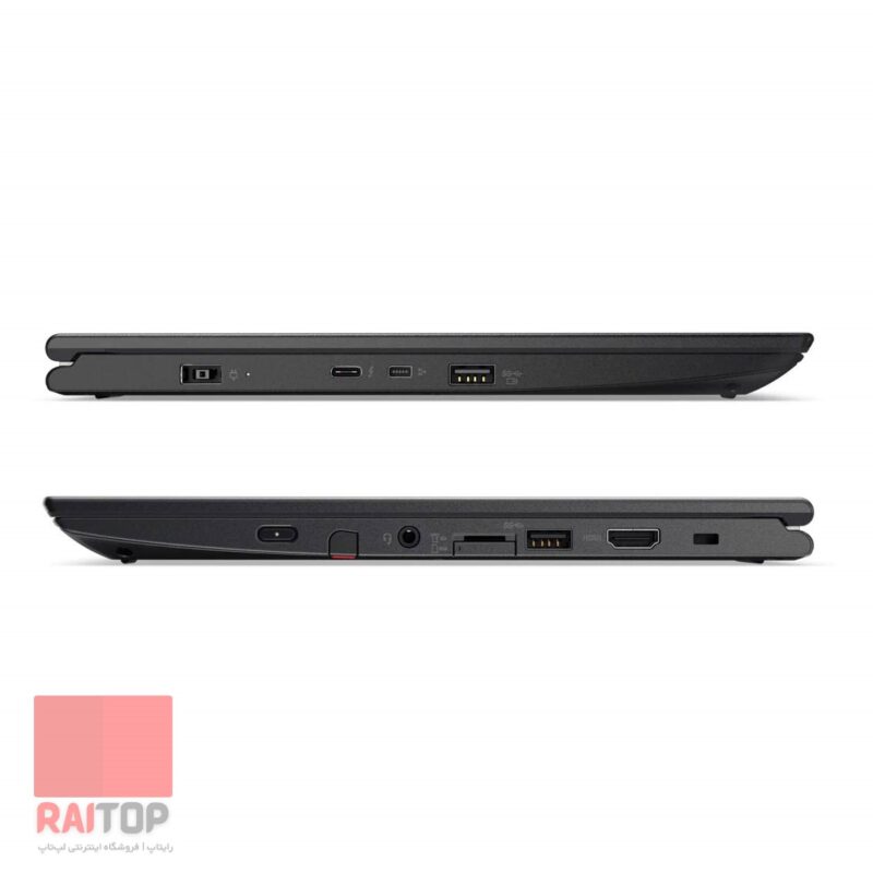 لپ تاپ 2 در 1 Lenovo مدل ThinkPad Yoga 370 پورت ها