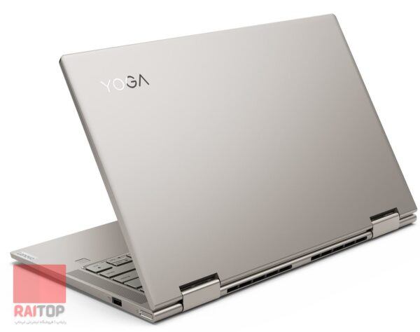 لپ تاپ Lenovo مدل Yoga C740-14IML پشت راست
