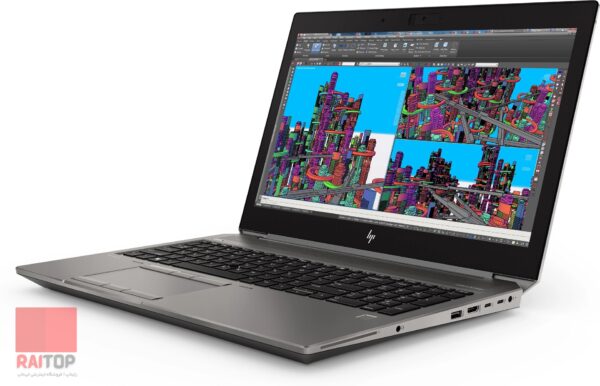 لپ تاپ ورک استیشن HP مدل ZBook 15 G5 رخ راست