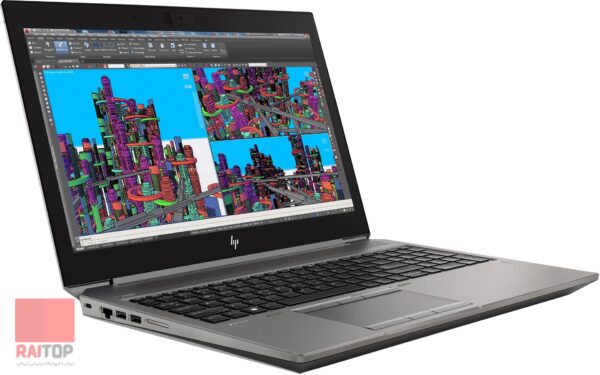 لپ تاپ ورک استیشن HP مدل ZBook 15 G5 رخ چپ