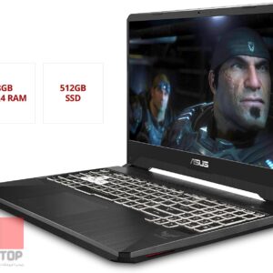 لپ تاپ گیمینگ ASUS مدل TUF FX505GT رخ راست