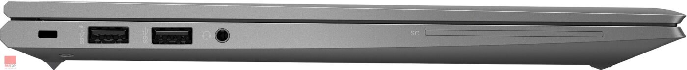 لپ تاپ ورکستیشن 14 اینچی HP مدل ZBook Firefly 14 G8 پورت های چپ