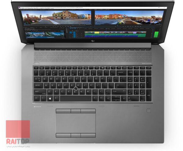 لپ تاپ ورک‌استیشن 17 اینچی HP مدل ZBook 17 G5 صفحه کلید