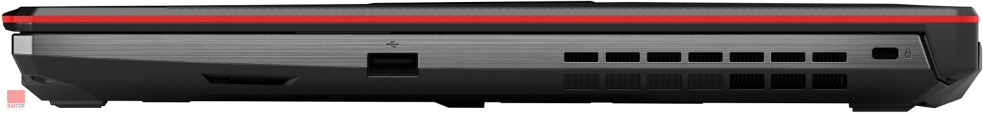 لپ تاپ گیمینگ 15 اینچی ASUS مدل TUF A15 پورت های راست