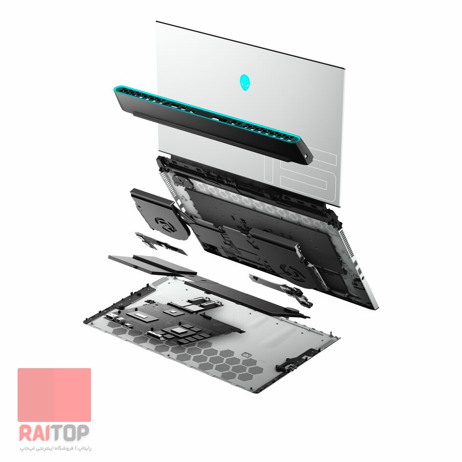 لپ تاپ گیمینگ 15 اینچی Dellمدل Alienware M15 R2 قطعات