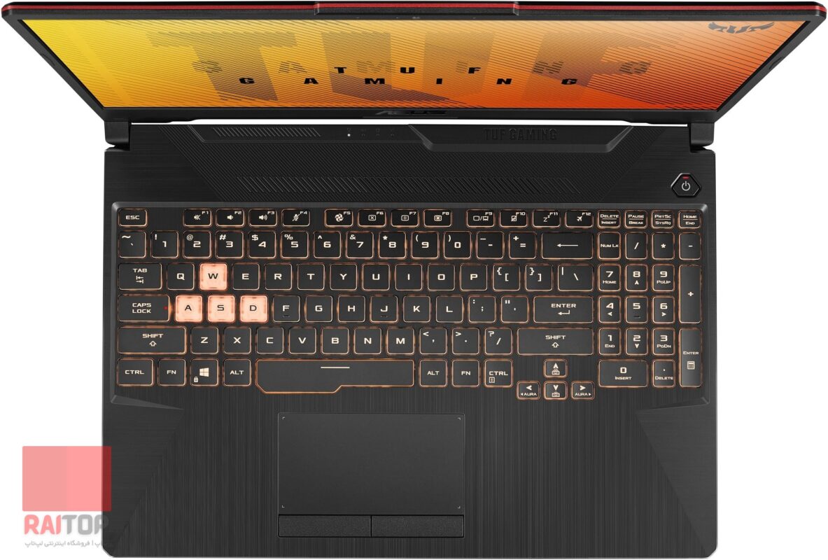 لپ تاپ گیمینگ ASUS مدل TUF Gaming FX506LI صفحه کلید-min