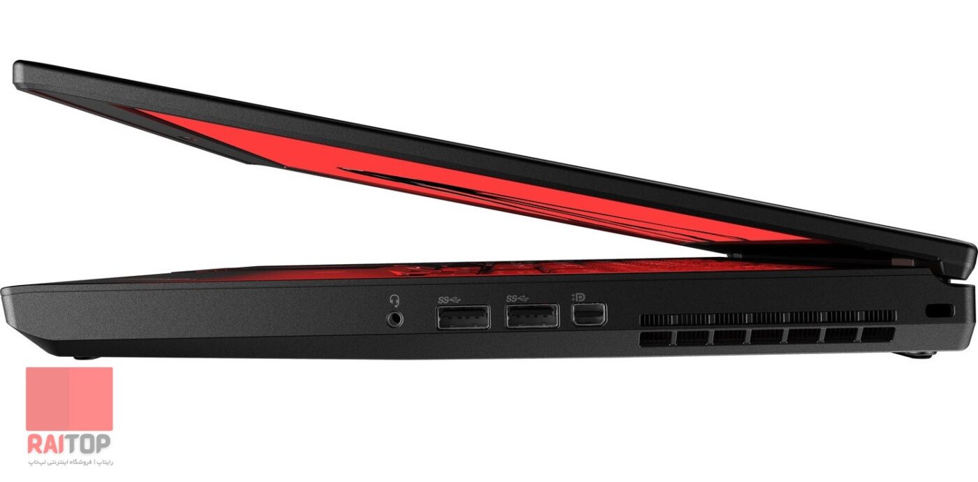 لپ تاپ 15 اینچی Lenovo مدل ThinkPad P52 پورت های راست