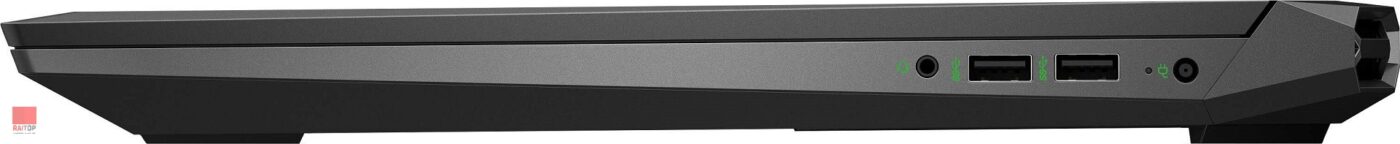 لپ تاپ 17 اینچی گیمینگ HP مدل Pavilion 17-cd 11300H پورت های راست