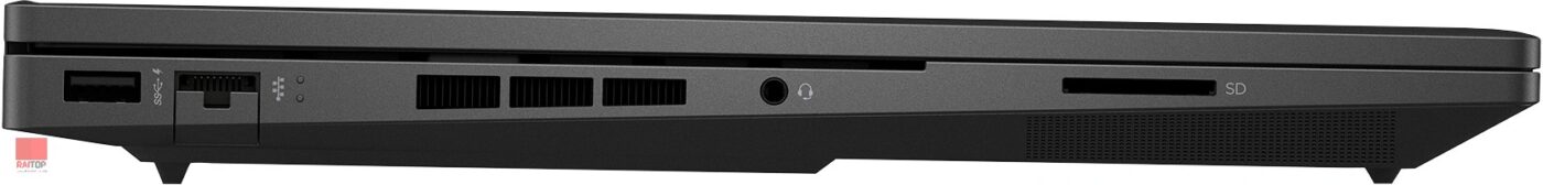 لپ تاپ 16 اینچی گیمینگ HP مدل Omen 16-k پورت های چپ