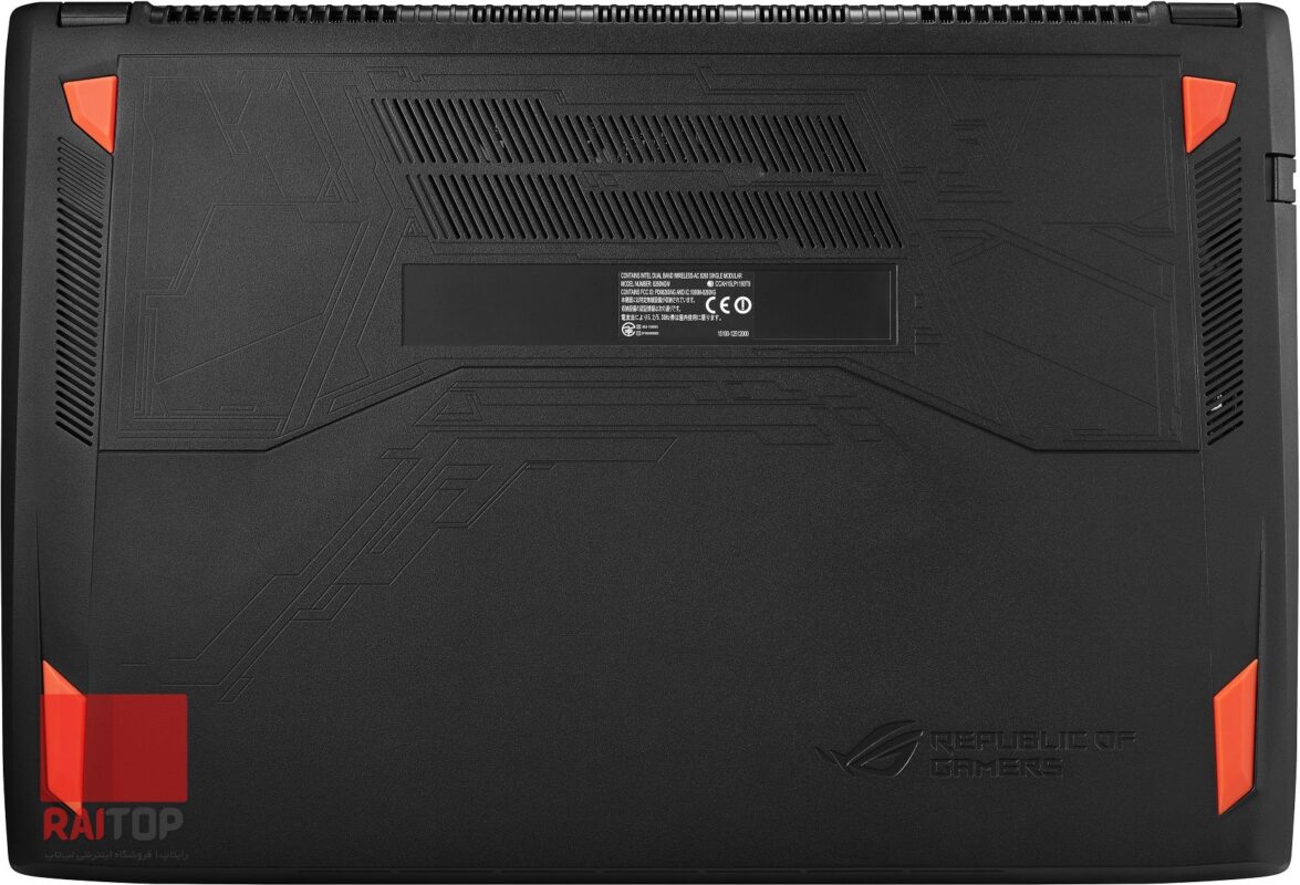 لپ تاپ گیمینگ Asus مدل ROG GL502 قاب زیرین