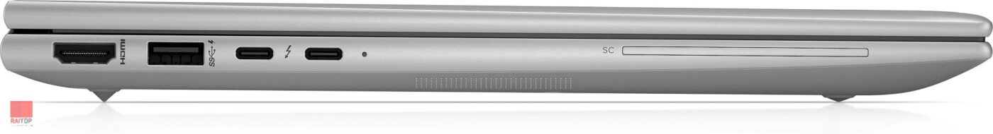 لپ تاپ 14 اینچی ورک‌استیشن HP مدل ZBook Firefly G9 پورت های چپ