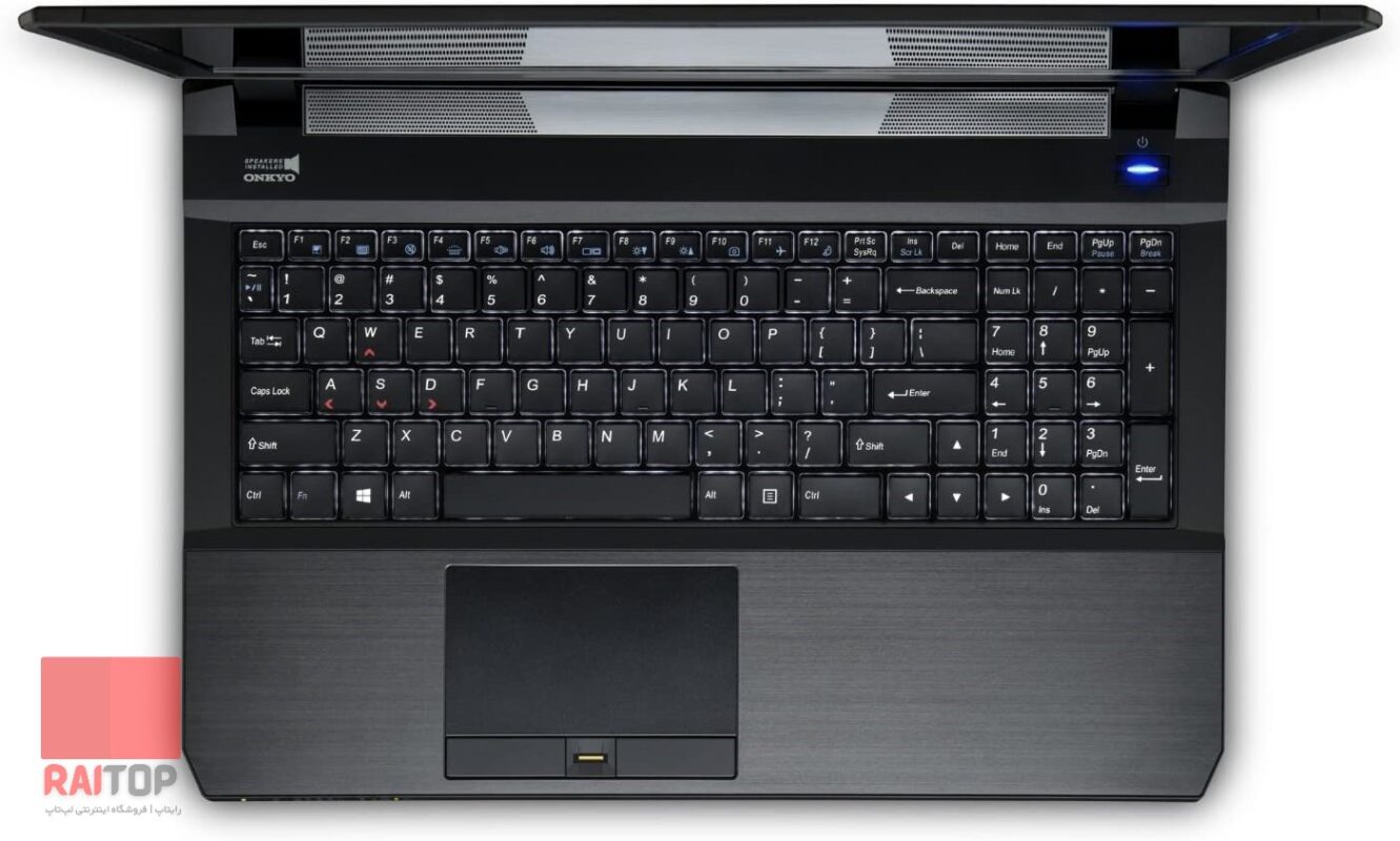 لپ تاپ 15 اینچی Sager مدل NP8658 (Clevo P650RG) کیبرد