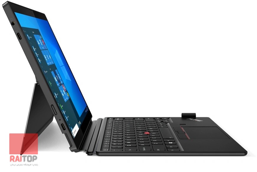 تبلت جداشونده 12 اینچی Lenovo مدل ThinkPad X12 چپ