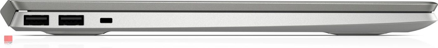 لپ تاپ 13 اینچی HP مدل Pavilion 13-an پورت های چپ
