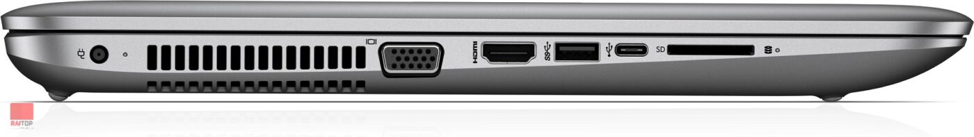 لپ تاپ استوک 17 اینچی HP مدل ProBook 470 G4 پورت های چپ