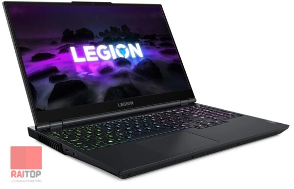 لپ تاپ گیمینگ Lenovo مدل Legion 5 15ACH6 رخ چپ