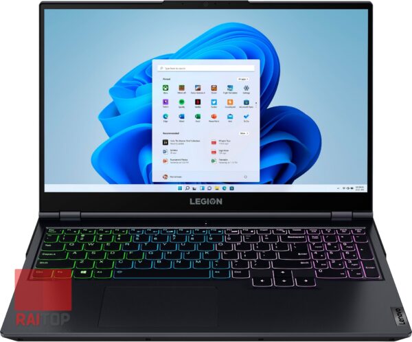 لپ تاپ گیمینگ Lenovo مدل Legion 5 15ACH6 مقابل