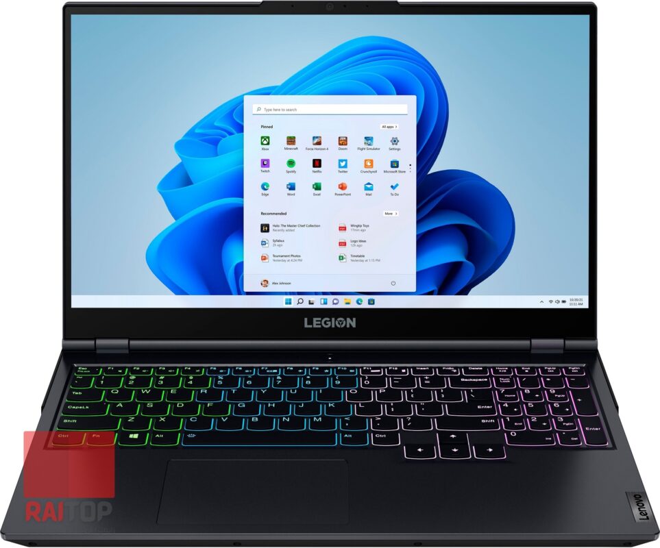 مشخصات، قیمت و خرید لپ تاپ گیمینگ Lenovo مدل Legion 5 15ACH6 - رایتاپ