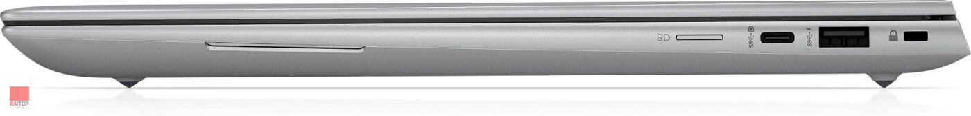 لپ تاپ 16 اینچی HP مدل ZBook Studio 16” G9 پورت های راست