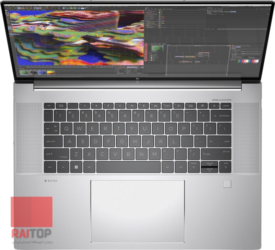 لپ تاپ 16 اینچی HP مدل ZBook Studio 16” G9 کیبرد