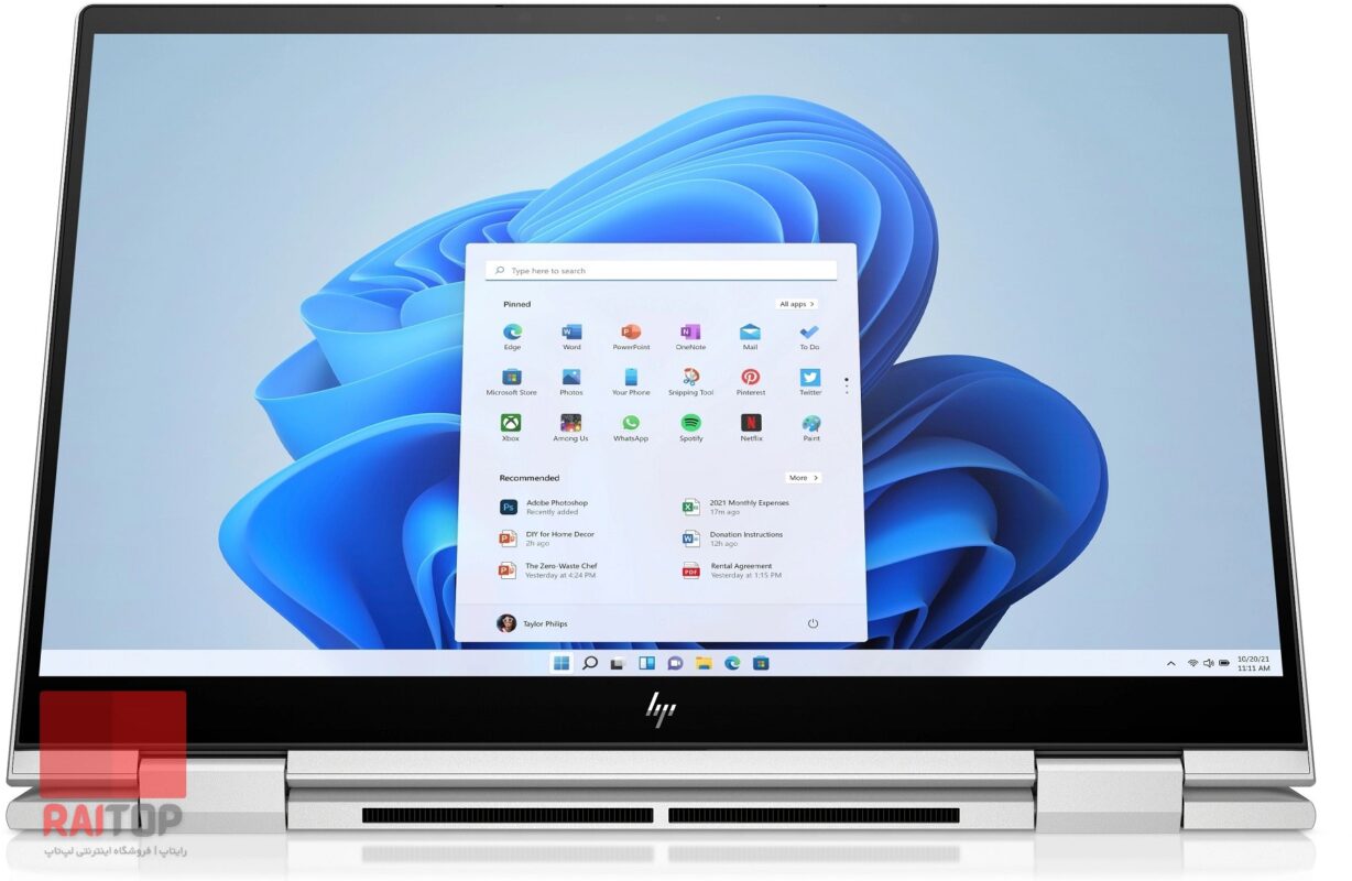 لپ تاپ 2 در 1 HP مدل Envy x360 13-b0 نمایشگر