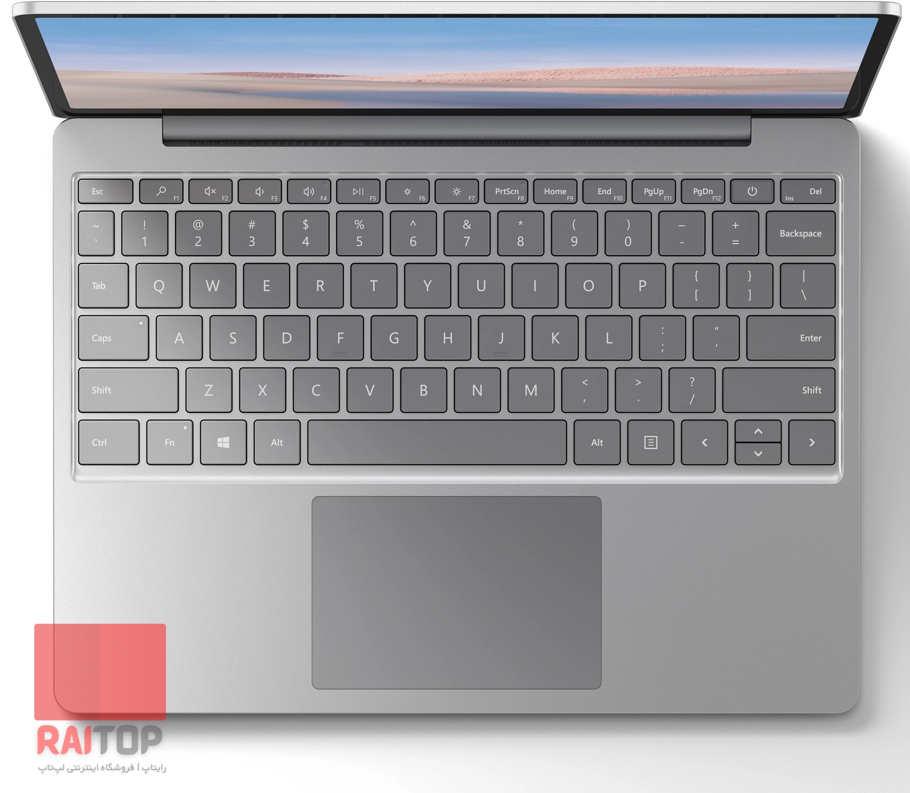 لپ تاپ 12 اینچی Microsoft مدل Surface Laptop Go کیبرد