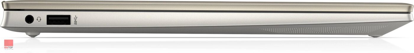 لپ تاپ 14 اینچی HP مدل Pavilion 14-dv 1135g7 Gold پورت های چپ