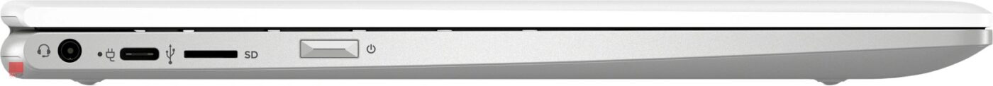 لپ تاپ 12 اینچی HP مدل Chromebook x360 12b-ca پورت های چپ