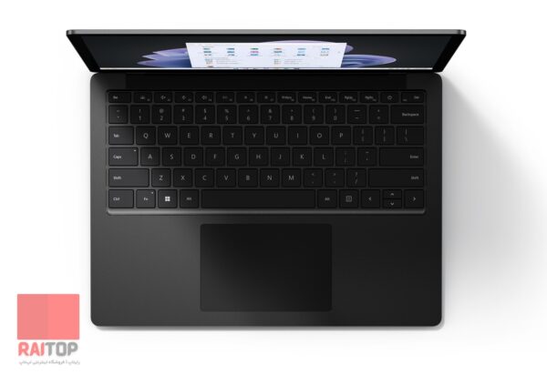 لپ تاپ 13 Microsoft مدل Surface Laptop 5 بالا مشکی 13 اینچی