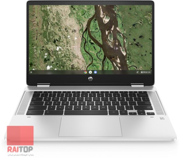 لپ تاپ HP مدل Chromebook x360 14b-cb0 مقابل نقره